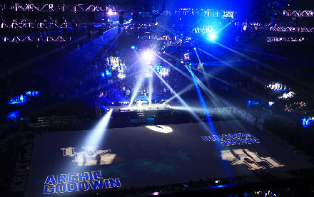 Big Blue Madness - Custom Projection Mapped Content